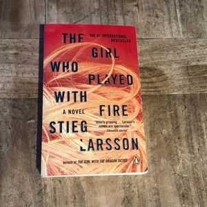 The Girl Who Played with Fire by Stieg Larsson paperback